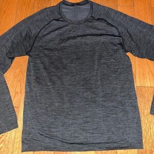 Lulu Gray Long Sleeve Shirt